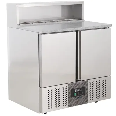 Kallskänksbänk 2 dörrar m Hylla