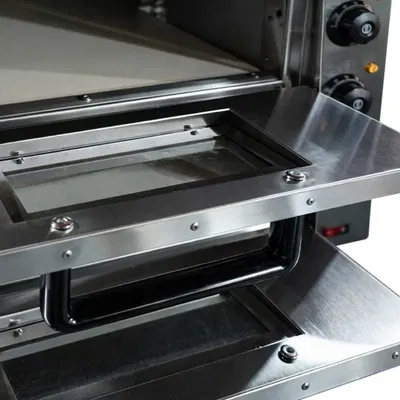 Pizzaugn 2-däck Saliba Forni  (1+1 pizza)