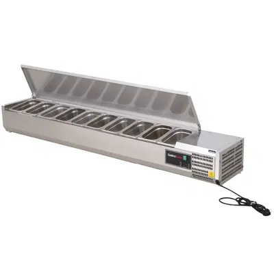 Kylränna 200 cm 10x GN 1/4