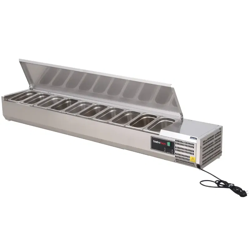 Kylränna 200 cm 10x GN 1/4