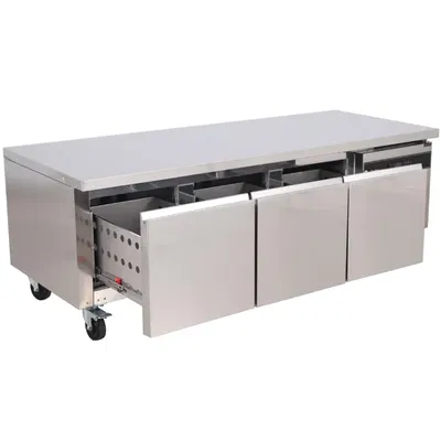 Grillkylbänk 3 draglådor 1795 mm