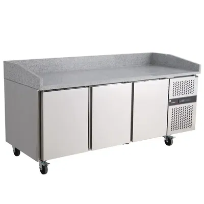 Pizzabänk 3 dörrar 202 cm