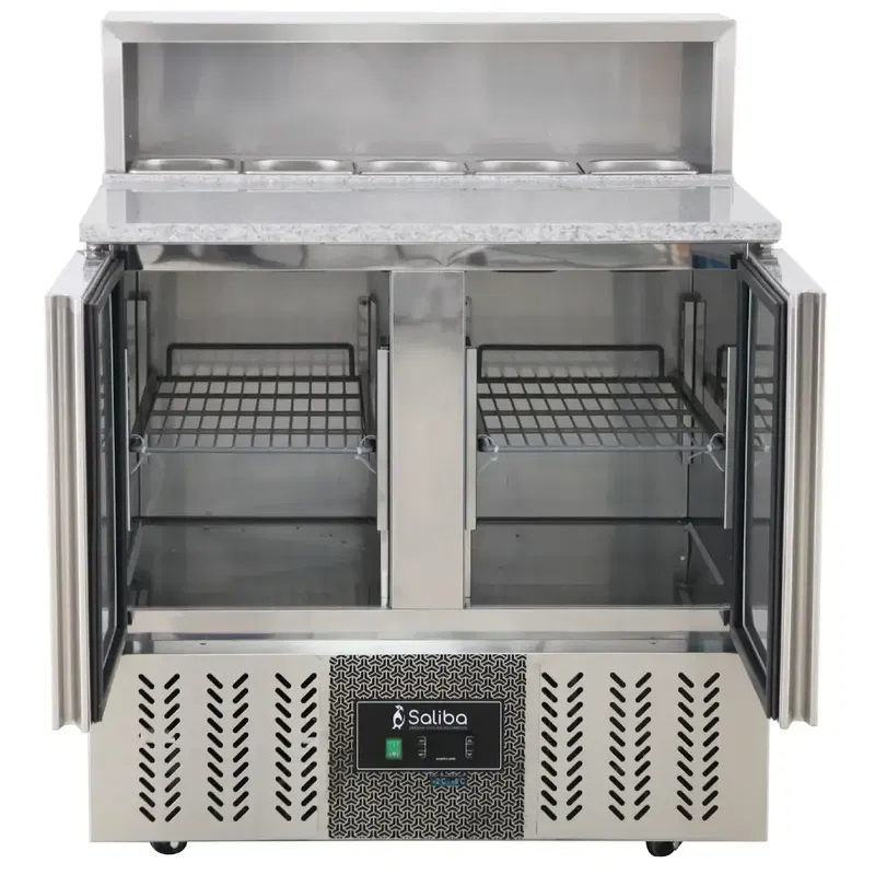 Kallskänksbänk 2 dörrar m Hylla