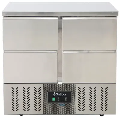 Kylbänk 4 draglådor 90 cm