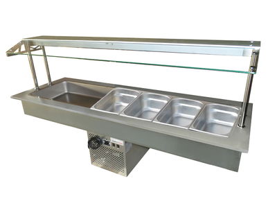 Drop-In 220 cm Kall buffé 6xGN1/1