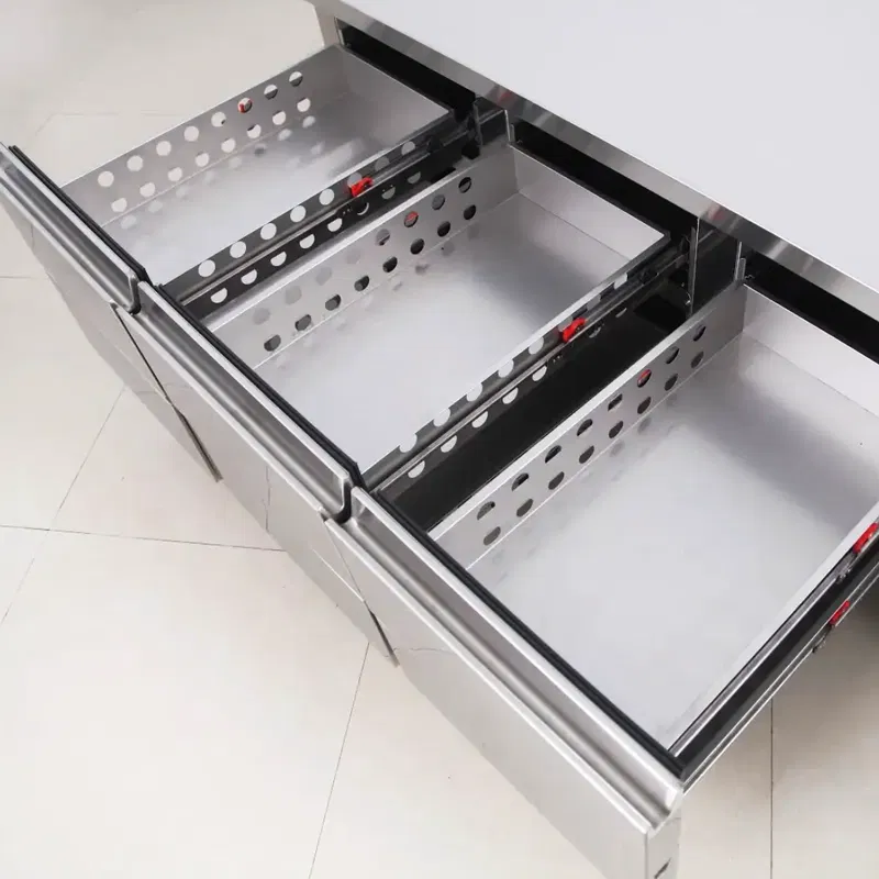 Grillkylbänk 6 draglådor 1795 mm