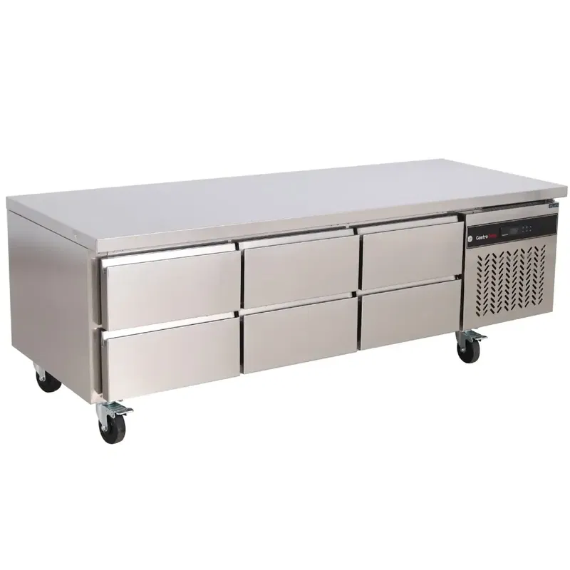 Grillkylbänk 6 draglådor 1795 mm