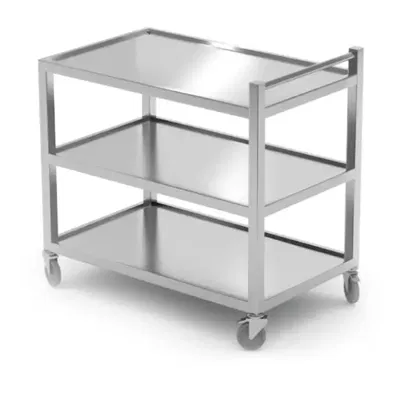 Serveringsvagn 3 hyllor 800x500x950 cm