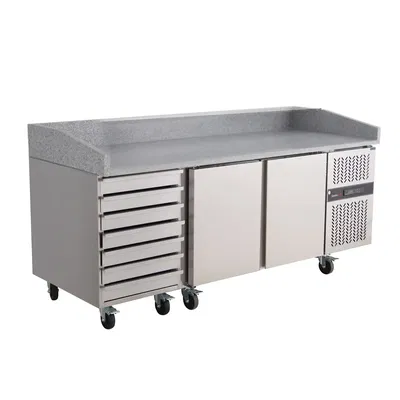 Pizzabänk 2 dörrar 2025 mm GTF-PZ2610TN