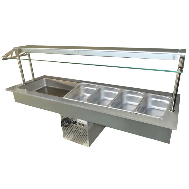 Drop-In 220 cm Kall buffé 6xGN1/1