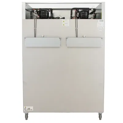 Refrigerator 1400 L. w. Glass door