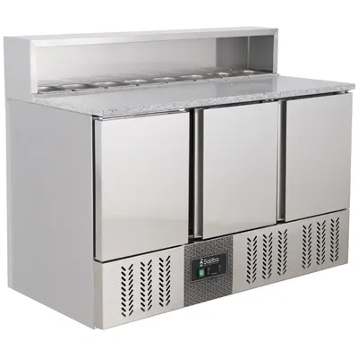 Kallskänksbänk 3 dörrar m  Hylla