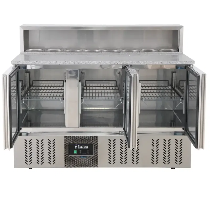 Kallskänksbänk 3 dörrar m  Hylla