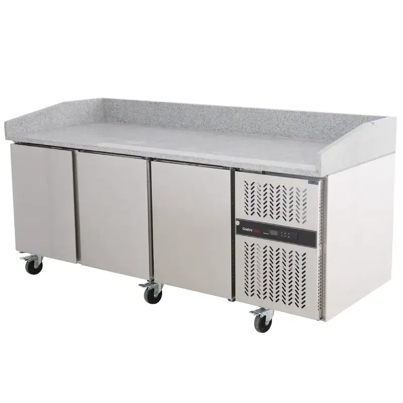 Pizzabänk 3 dörrar 202 cm