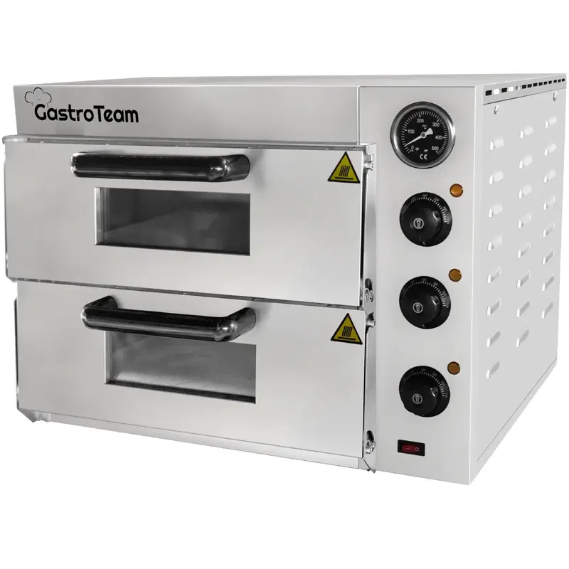 Pizzaugn 2-däck Saliba Forni  (1+1 pizza)