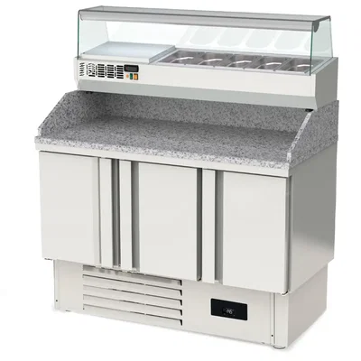 Pizzabänk 3 dörrar MPPR-140