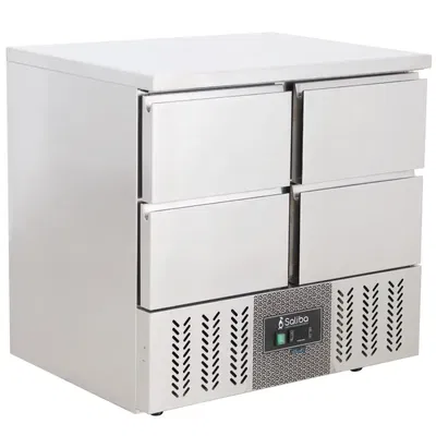 Kylbänk 4 draglådor 90 cm