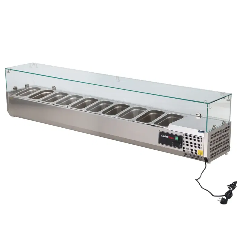 Kylränna 200 cm 10x GN 1/4