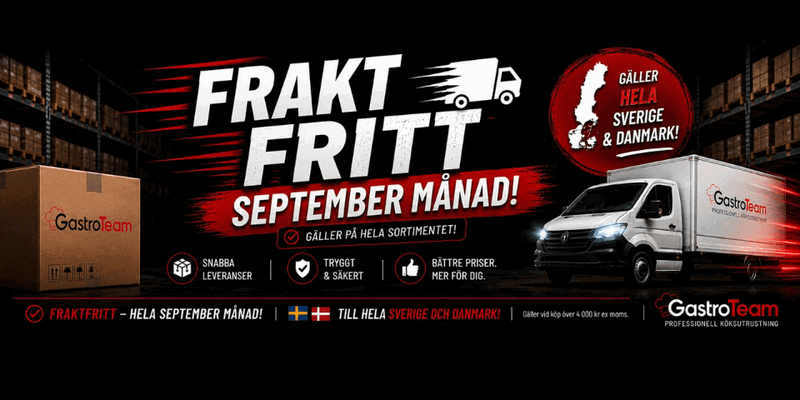 September = Fraktfritt!
