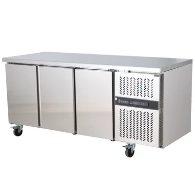 Frysbänk 3 dörrar ca. 465 L. - 1795x700x855 mm