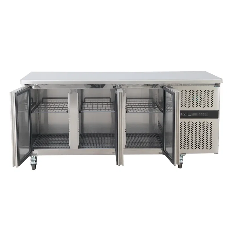 Frysbänk 3 dörrar ca. 465 L. - 1795x700x855 mm