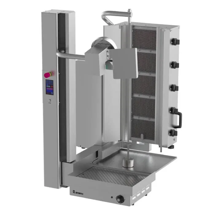 Kebab-/robotgrill  gas  70 kg RODO5G