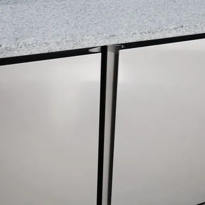 Pizzabänk 3 dörrar 202 cm