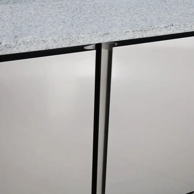 Pizzabänk 3 dörrar 202 cm