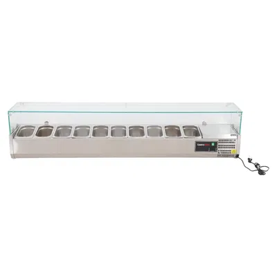 Kylränna 200 cm 10x GN 1/4