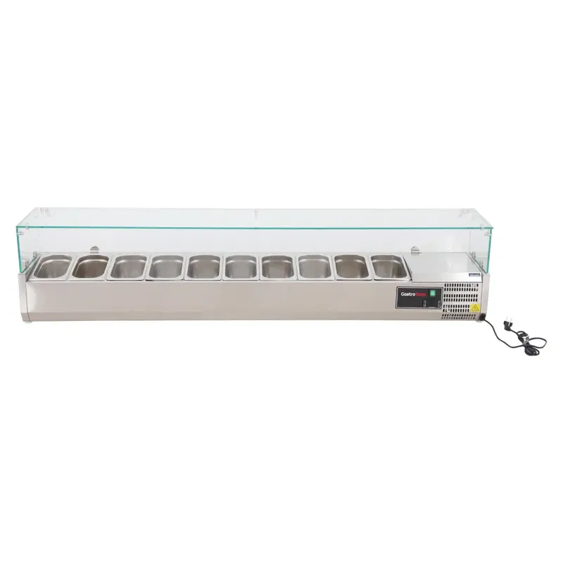 Kylränna 200 cm 10x GN 1/4