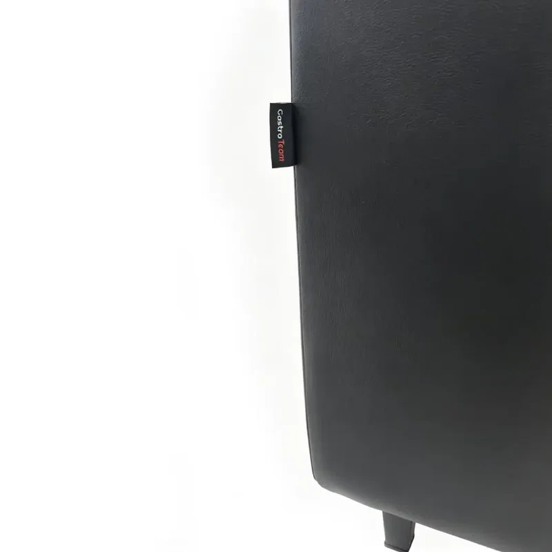 Hörnsoffa Edessa 2-sits 750x750x950 mm Svart