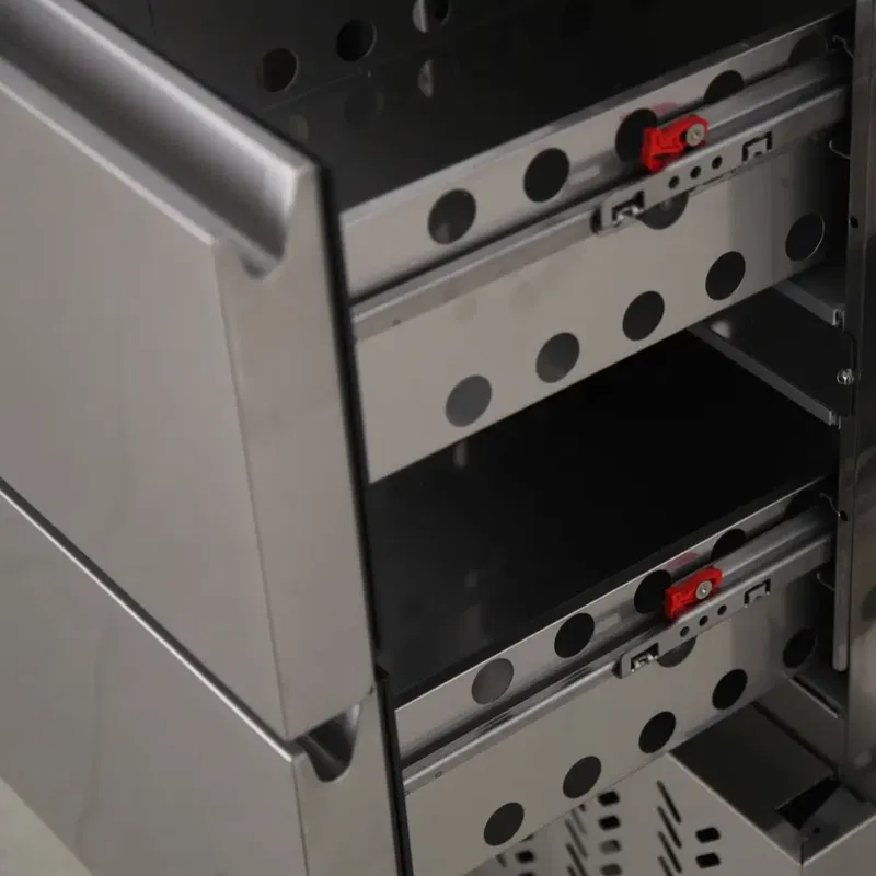 Kylbänk 90 cm 1 dörr/2 draglådor