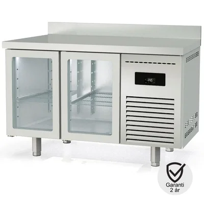Kylbänk 2 glasdörrar 255 Ltr. -2 +8ºC