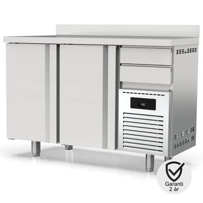 Kylbänk 325 L. 2 dörrar/draglådor