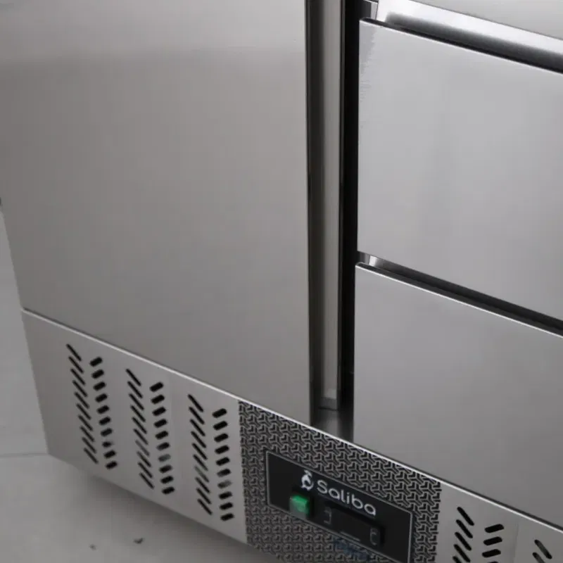 Kylbänk 90 cm 1 dörr/2 draglådor