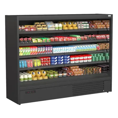Väggkyl 260x(h)200 cm 4 hyllor Öppen