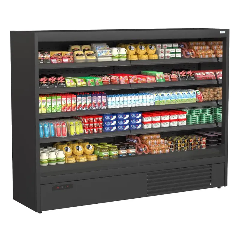 Väggkyl 260x(h)200 cm 4 hyllor Öppen