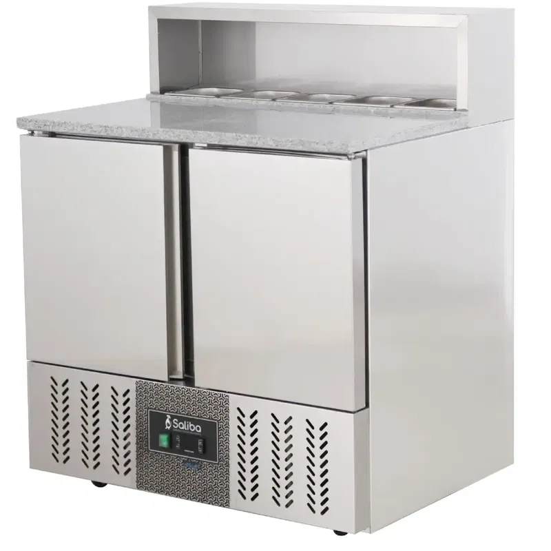 Kallskänksbänk 2 dörrar m Hylla