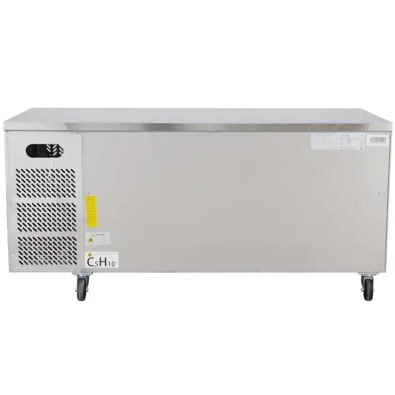 Kylbänk m  3 glasdörrar