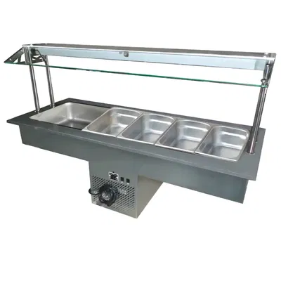 Drop-In 180 cm Kall buffé 5xGN1/1