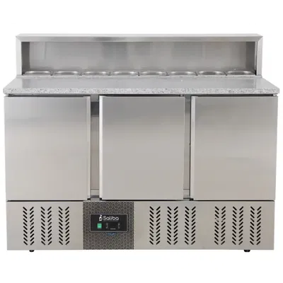 Kallskänksbänk 3 dörrar m  Hylla