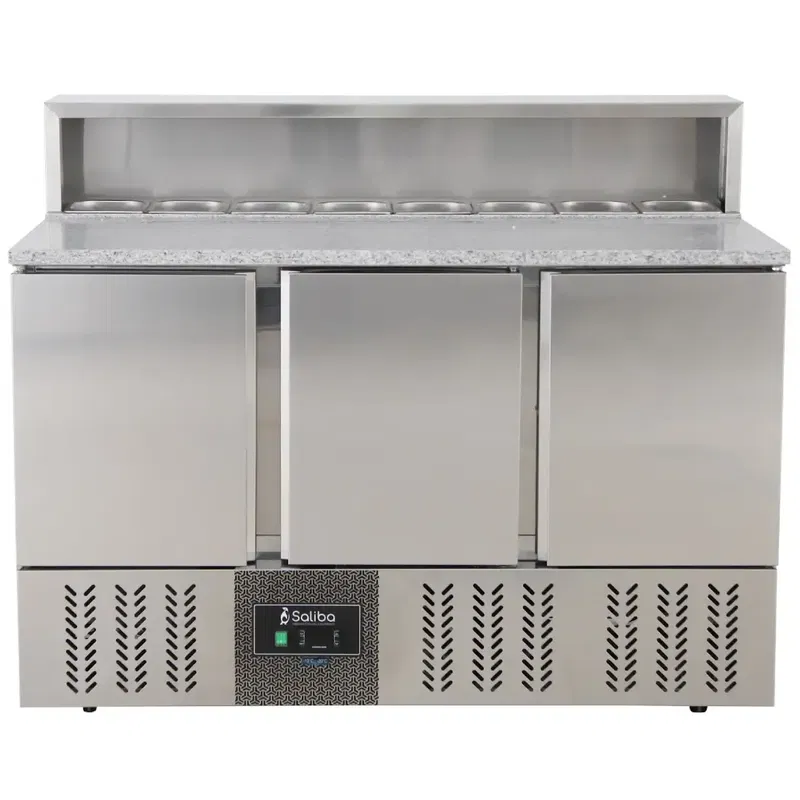 Kallskänksbänk 3 dörrar m  Hylla