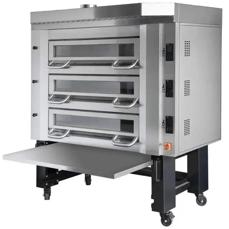 Pizzaugn 3-däck Saliba Forni