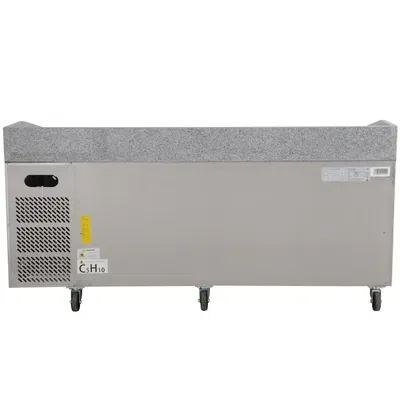 Pizzabänk 3 dörrar 202 cm