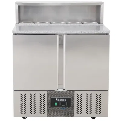 Kallskänksbänk 2 dörrar m Hylla