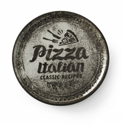 Pizzatallrik 33cm Svart