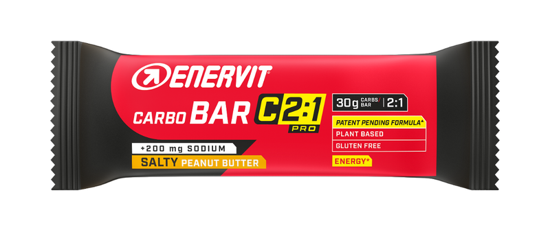 ENERVIT Carbo Bar C2:1 Salted Peanut Butter Sodium