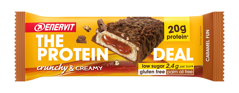 Enervit Sport Protein Deal Crunchy & Creamy Caramel  25x55g (92843)