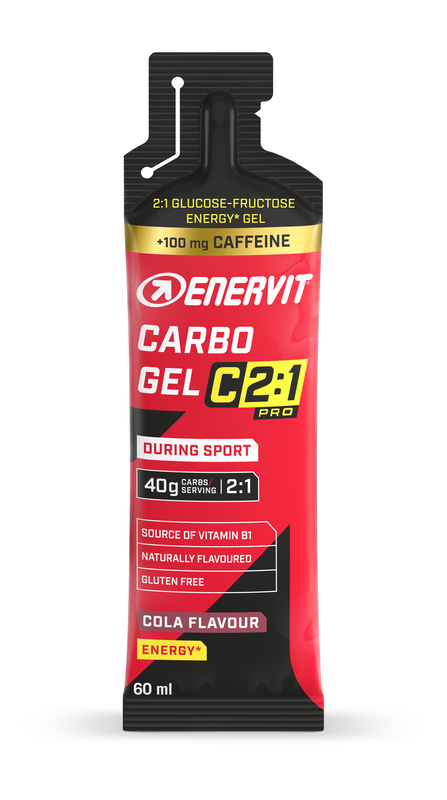 ENERVIT C2:1 Carbo Gel Cola Caffeine 60ml x 24 (96632)