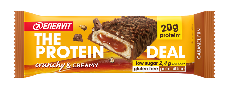 Enervit Sport Protein Deal Crunchy & Creamy Caramel  25x55g (92843)